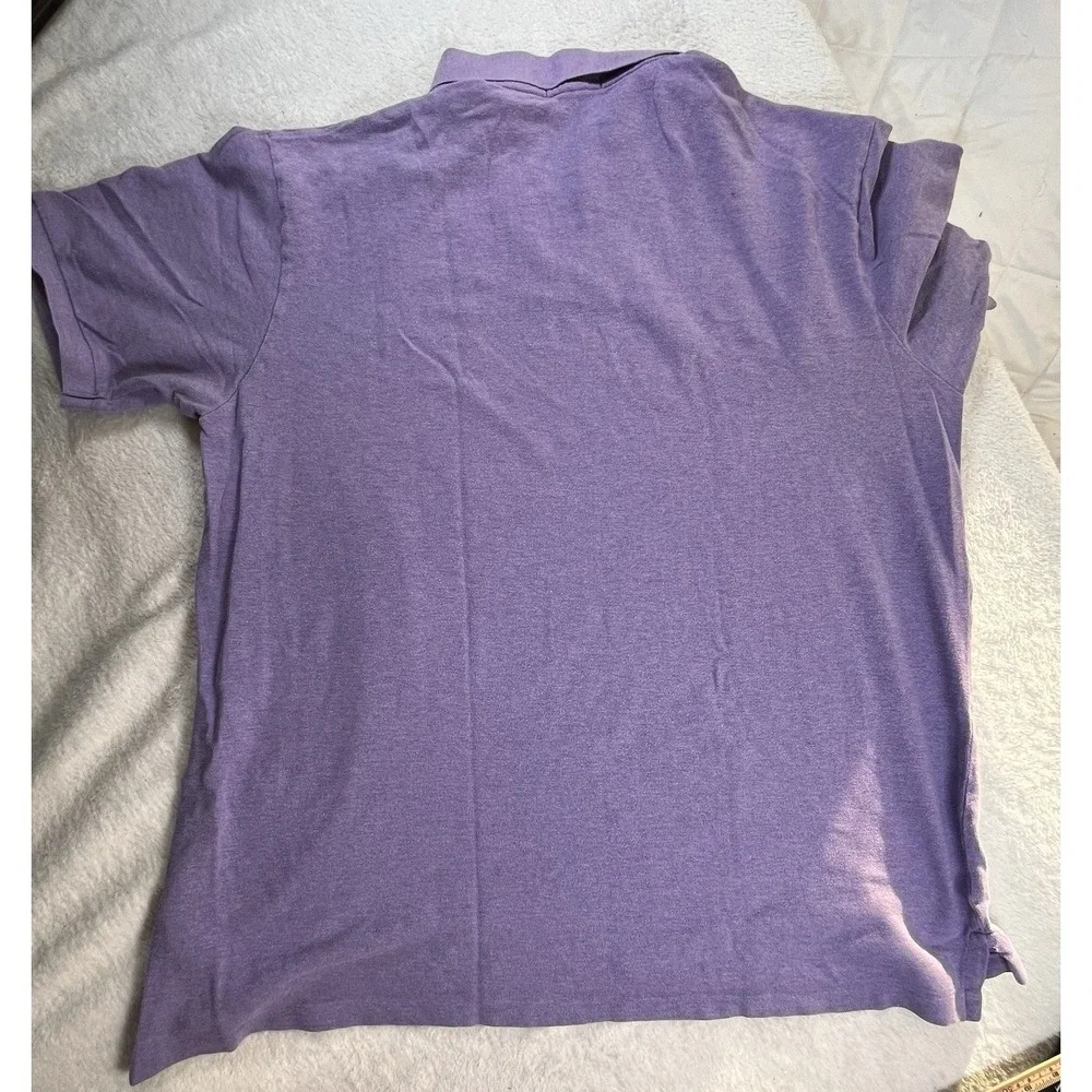 Polo Ralph Lauren 2XLT Purple Big Tall Pony Logo Short Sleeve Polo Shirt